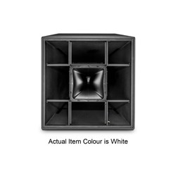 JBL PD595-WRX - 15 Inch Horn-Loaded Full-Range Loudspeaker System White with Extreme Weather Protection Treatment